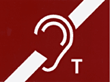 Hearing Aid T  safety sign