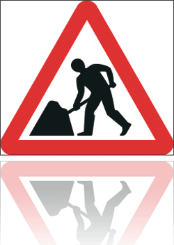 Road Works Signs