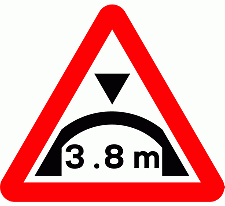 DOT No 531.1 Arch bridge Official Department of Transport Category: Warning Signs / Official schedule number: 1