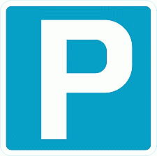 DOT No 801 Parking place Official Department of Transport Category: Misc Informatory Signs / Official schedule number: 4