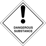 Dangerous Substance Hazchem DANGEROUS SUBSTANCE