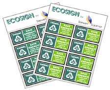 Pack of 16 turn off lights - computers stickers 