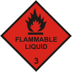 Flammable Liquid Hazchem FLAMMABLE LIQUID