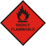 Highly Flammable Hazchem HIGHLY FLAMMABLE