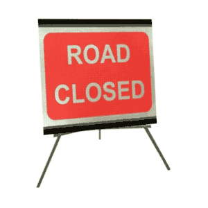 Road Closed 1050mm x 750mm 