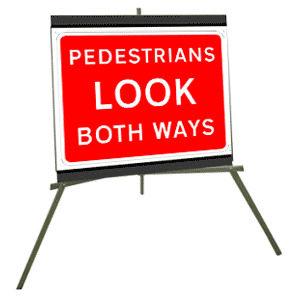 Pedestrians Look Both Ways 