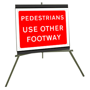 Pedestrians Use Other Footway 