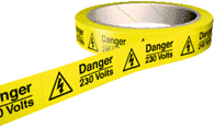 Danger 230 Volts Labels 