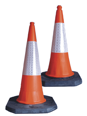 MasterCone Road Cones - Suitable for highway use 