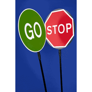 Stop / Go Traffic Pole